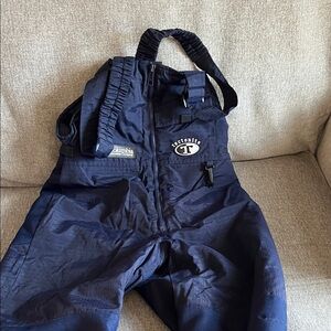 Columbia Kids Navy Snow Bib